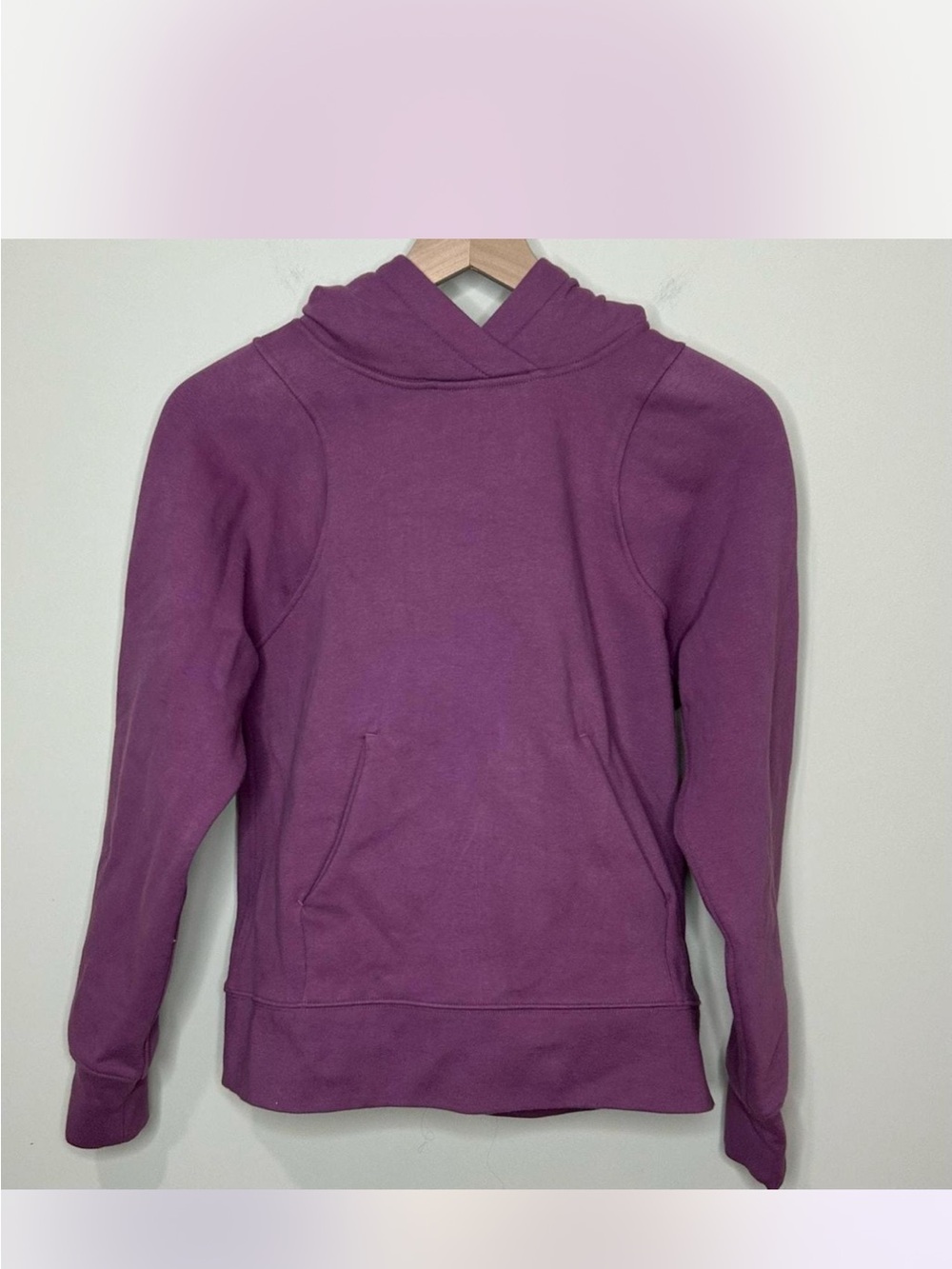 Lululemon- Purple Hooded Women's Sweatshirt size 4